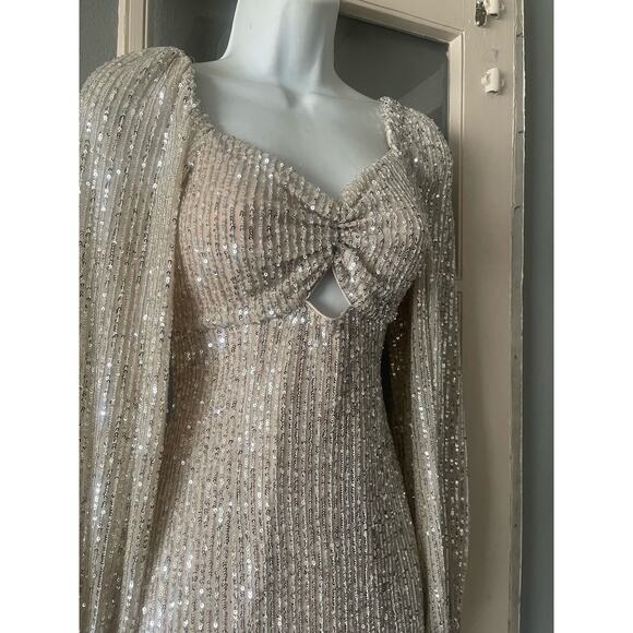 C/MEO Collective Lustre Sequin Mini Dress - Picture 12 of 13